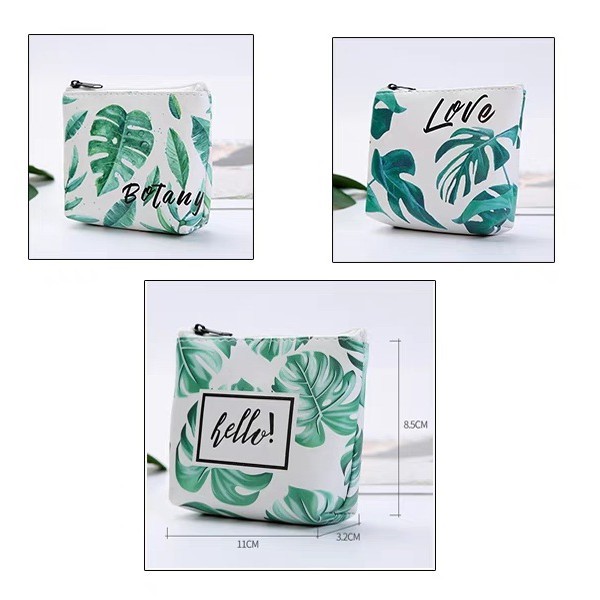 Ví da đựng chìa khóa, tiền lẻ
