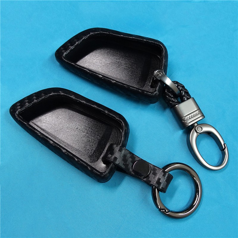 Chìa Khóa Ô Tô Sợi Carbon Cho Xe BMW X1 X3 X5 X6 Series 1 2 5 7 F15 F16 E53 E70 E39 F10 F30 G30 Vỏ Protecor