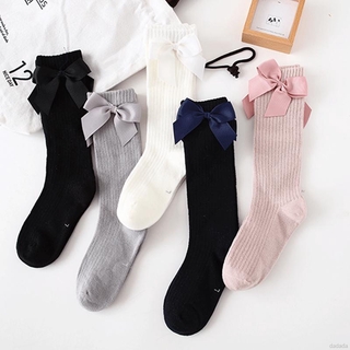 Vớ Công Chúa Đính Nơ Màu Tím Xinh Xắn Cho Bé Gái