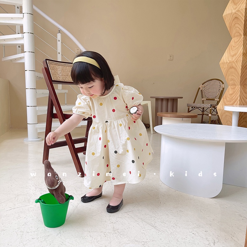 Giày Búp Bê Đế Mềm Chống Trượt Cho Bé Gái