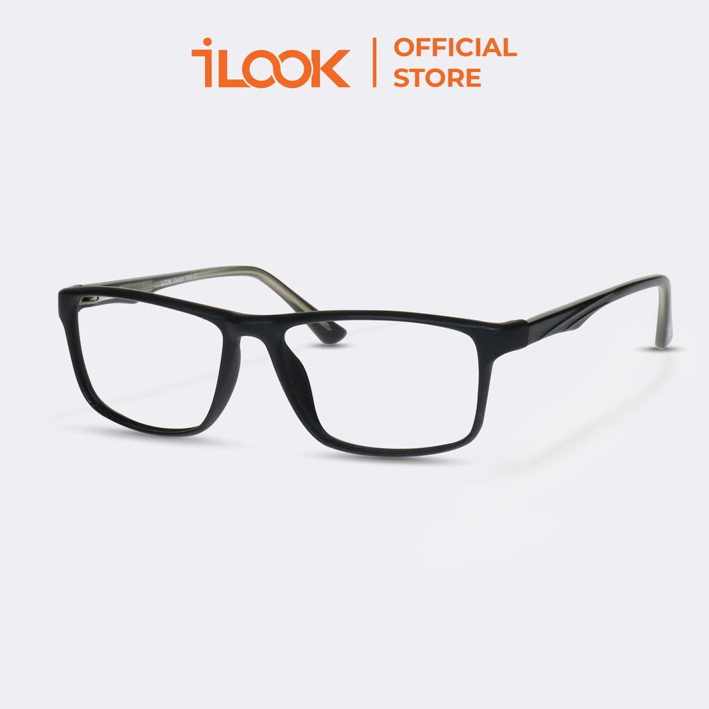 Gọng Kính Cận Nam Nữ Chất Liệu Nhựa Dẻo siêu bền iLOOK LK835