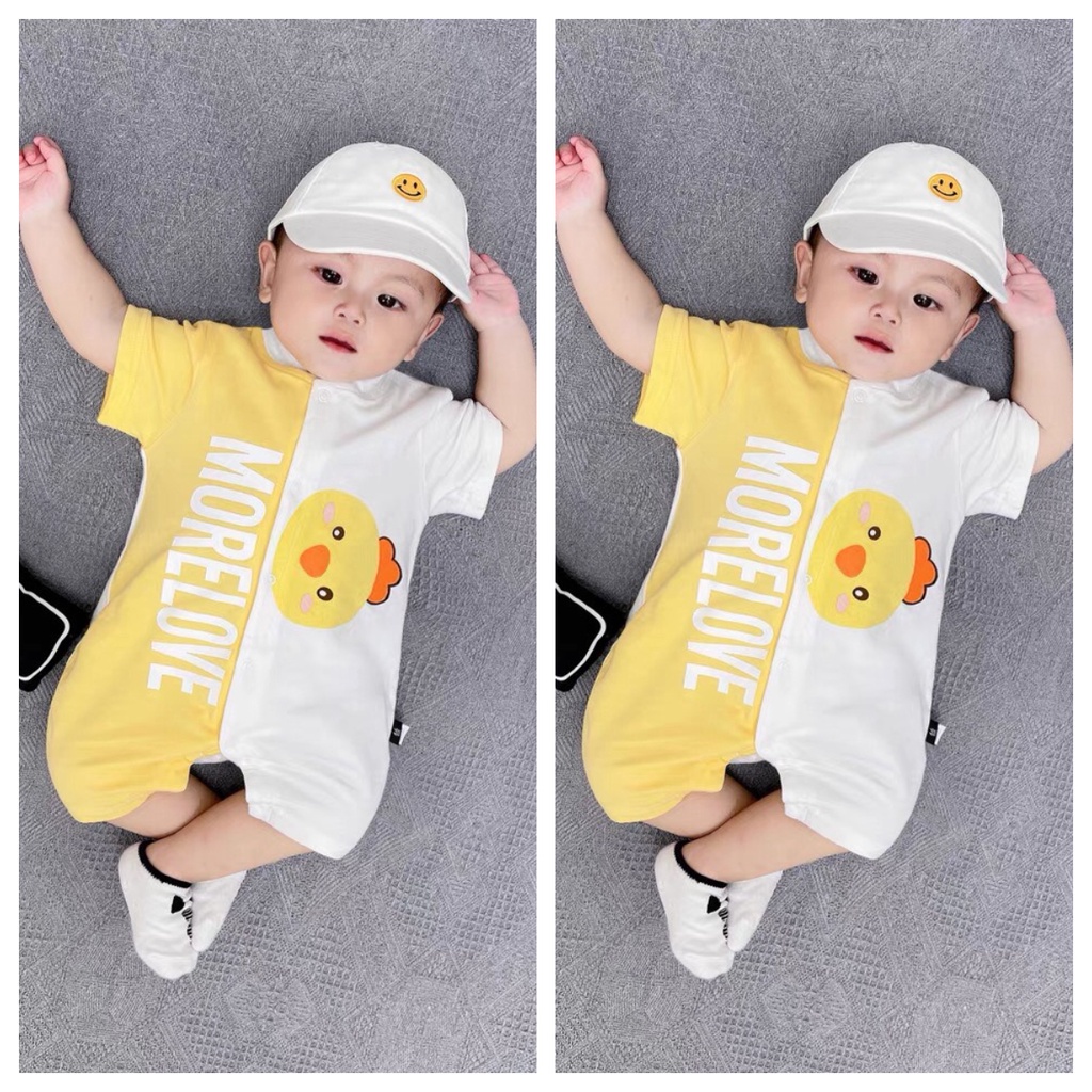 Bodysuit cho Bé Trai Bé Gái Body đùi vải 100% Cotton Mềm Mịn kiểu dáng dễ thương SLH27