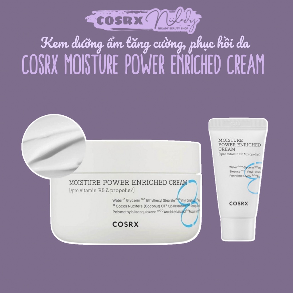 Kem dưỡng COSRX Moisture Power Enriched Cream