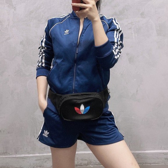 Túi Đeo Ngực  FREESHIP  Nam Nữ Unisex Túi Bao Tử Phong Cách Năng Động Cá Tính D3M BumBag Black