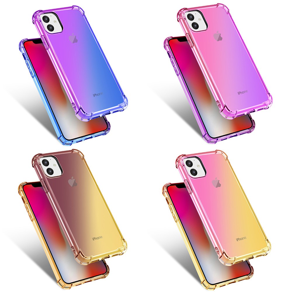 Ốp điện thoại hiệu ứng chuyển màu nhiều mẫu mã cho điện thoại Iphone 11/ 11 Pro | BigBuy360 - bigbuy360.vn