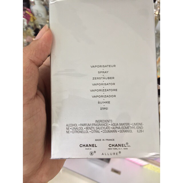 lananhle2019 - nước hoa allure home sport 100ml - NĂNG ĐỘNG, THƠM MÁT | Thế Giới Skin Care