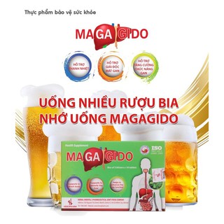 THỰC PHẨM BẢO VỆ SỨC KHỎE MAGAGIDO Hỗ trợ thanh nhiệt, giải độc mát gan
