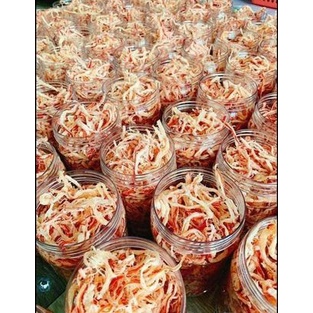 Mực Hấp Dừa Lon Pet 250G  Giá Sỉ