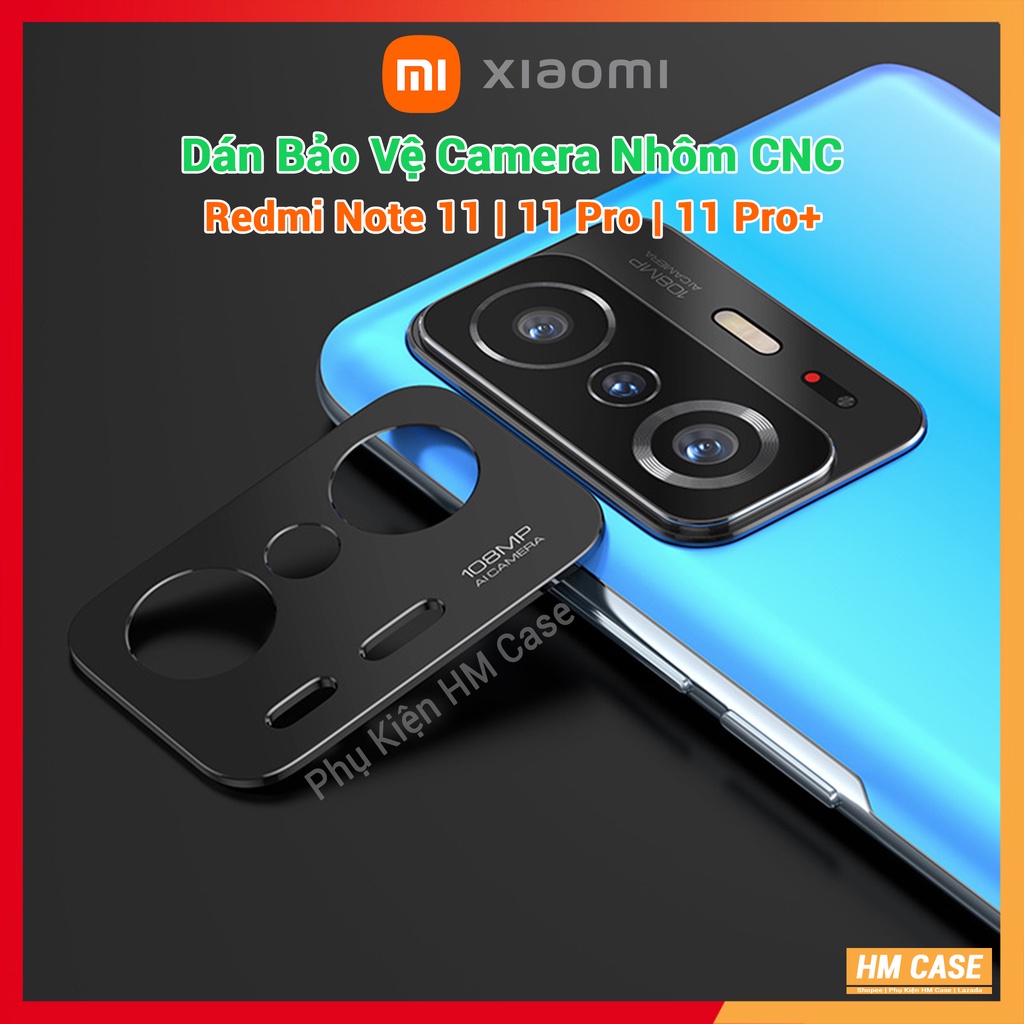 Miếng Dán Bảo Vệ Camera Xiaomi Mi 11T / Mi 11T Pro, Nhôm CNC