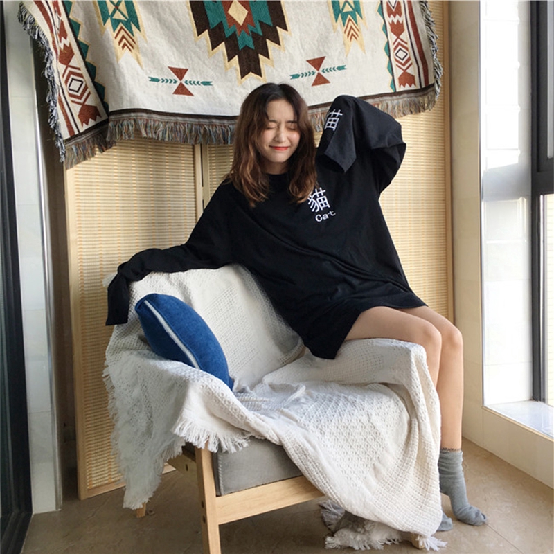 NRVP Áo Thun Dài Tay Phong Cách Hàn Quốc 2020 Cho Nữ Giới