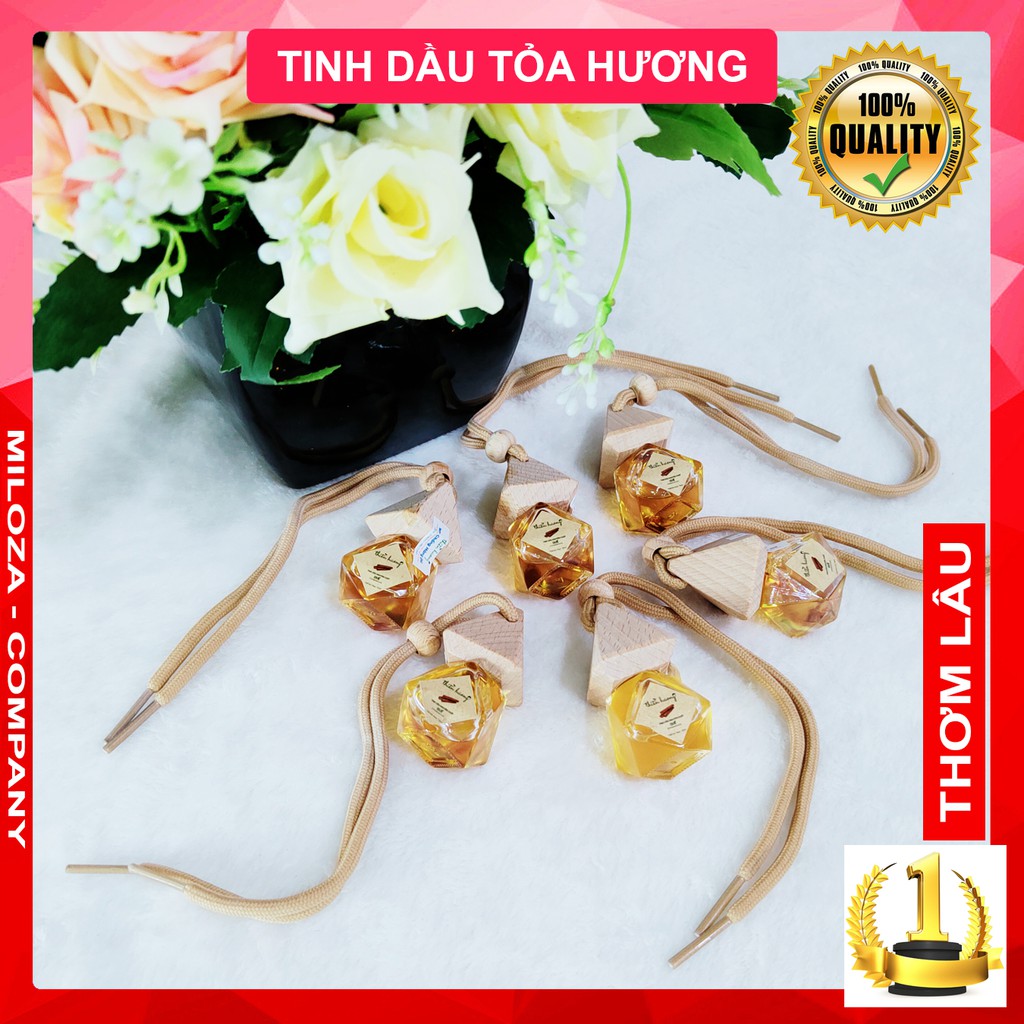 [MILOZA] Tinh Dầu Mộc Nhiên Nguyên Chất Có Kiểm Định - Tinh Dầu Thơm Xe Hơi, Treo Xe, Dùng Cho Máy Xông Gia Đình