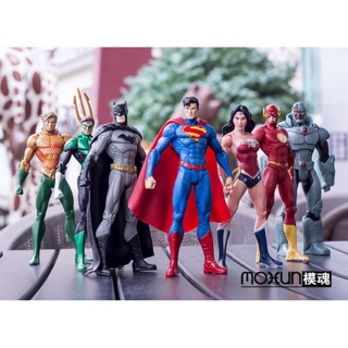 Set 6 Mô Hình cử động DC Justice League