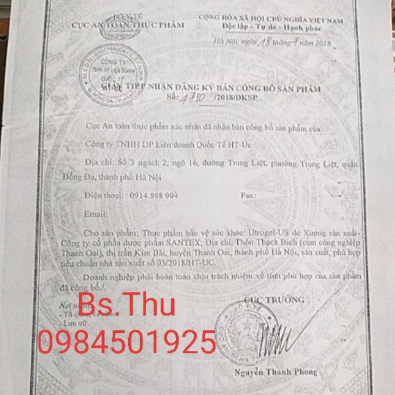 UTROGEL-US hộp 30 viên- hỗ trợ tăng cường nội tiết tố ở phụ nữ, giảm lão hóa giúp da sáng đẹp