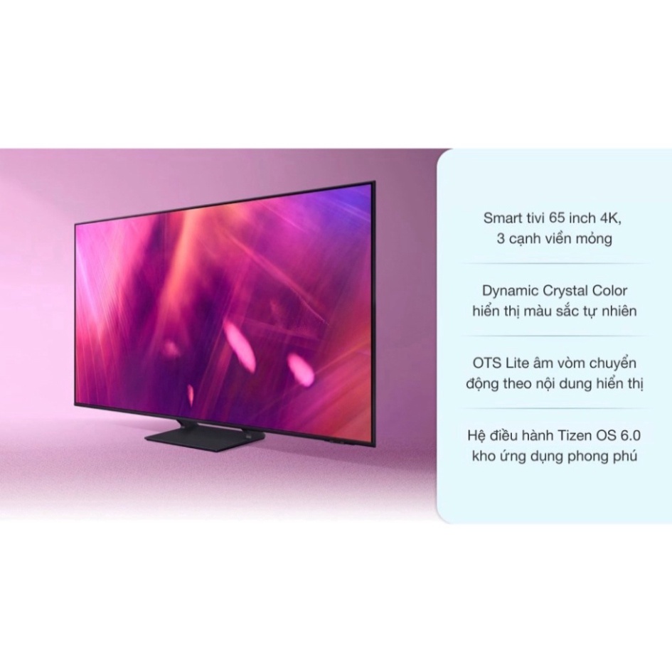 __zil__ (mới) Tivi Samsung 4K Crystal UHD 65 inch UA65AU9000 _Giao nhanh , lắp đặt miễn phí đầy đủ toàn quốc chất lượng