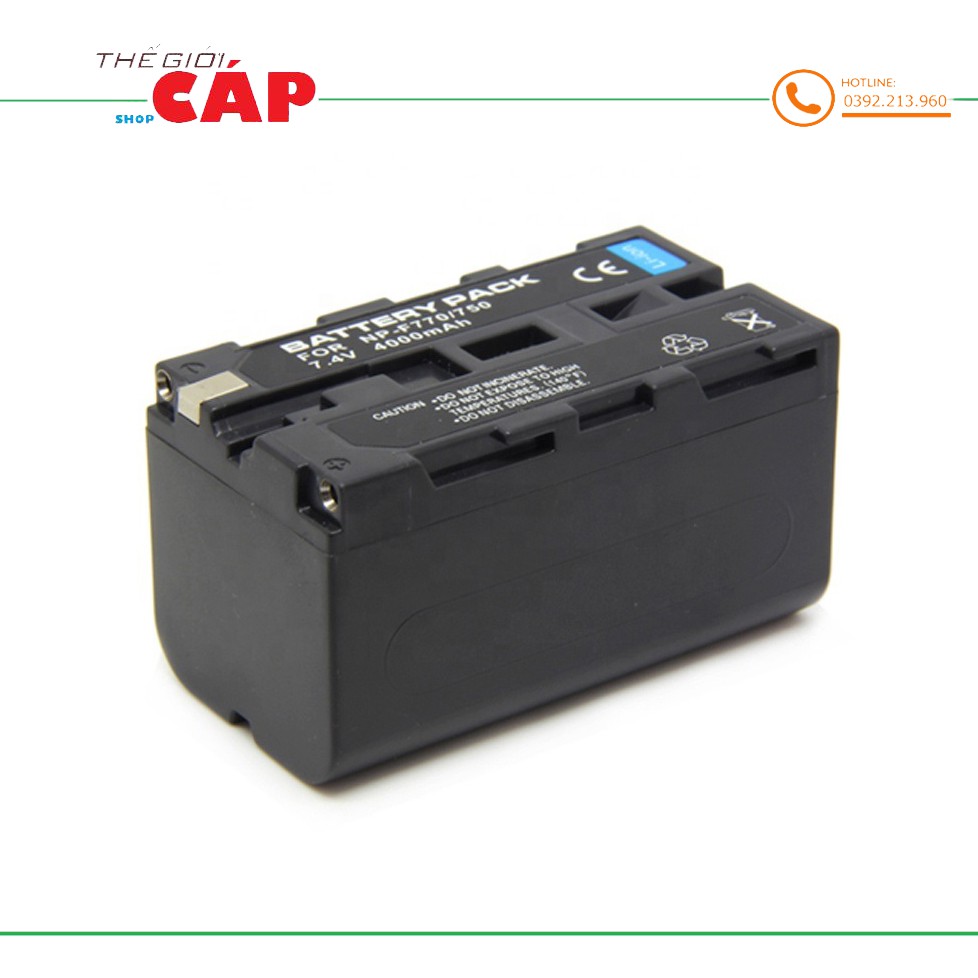 Pin Dành Cho Máy Ảnh, Máy Quay Phim Sony NP-F770 7.4V 4400mAh Cao Cấp
