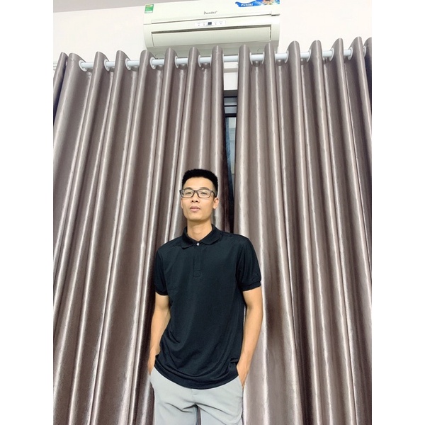 Áo thun nam POLO PL02 trơn vải cá sấu Cotton tay ngắn basic _ phong cách lịch lãm,công sở