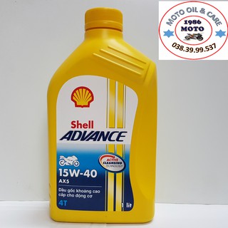 NHỚT SHELL ADVANCE AX5 15W-40 1L
