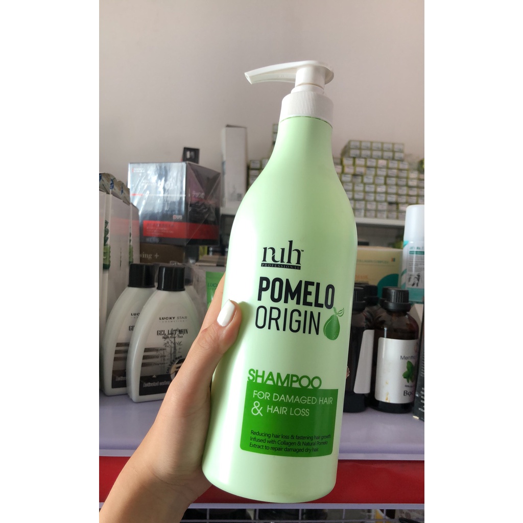 Dầu Gội Xả Bưởi NUH Kích Thích Mọc Tóc 850ML Bestmypham