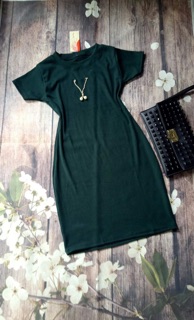 Đầm body thun gân (ảnh thật )