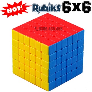 Rubik 6x6 stickerless moyu meilong mfjs rubik 6 tầng