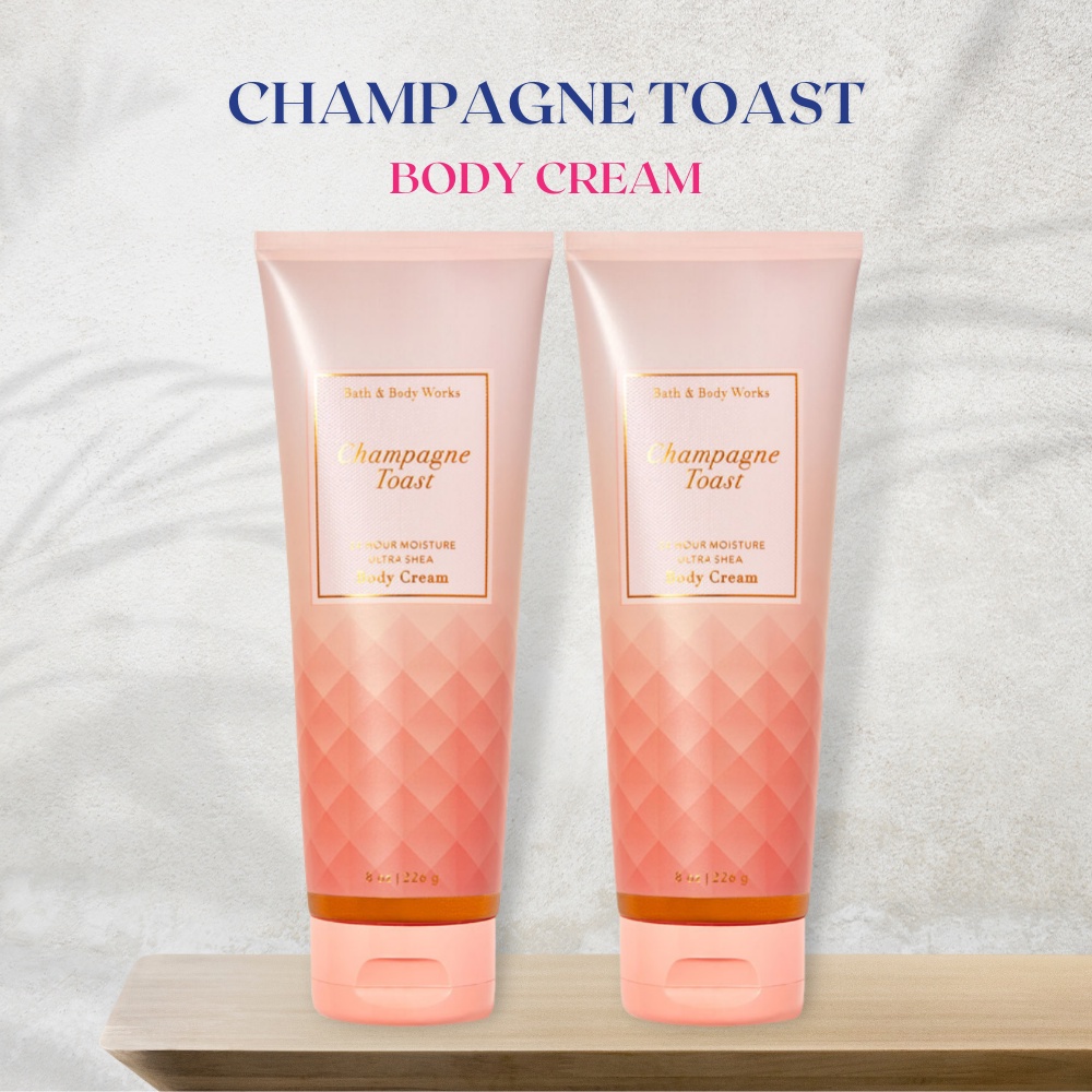 Kem Dưỡng Da Bath & Body Works - Champagne Toast Body Cream 226ml