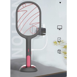 Vợt bắt muỗi, đèn diệt muỗi xua đuổi muỗi an toàn cho sức khỏe Mosquito Eliminator UVLED (Đen) 