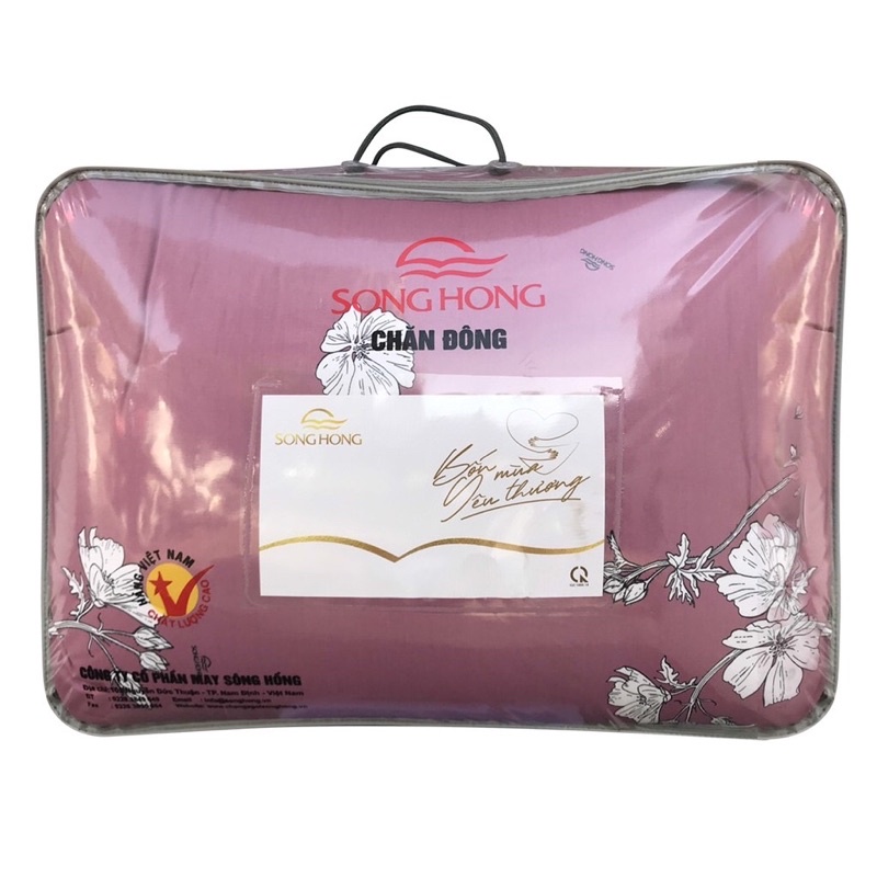 Chăn bông Sông Hồng chất Cotton, TC 190*215cm