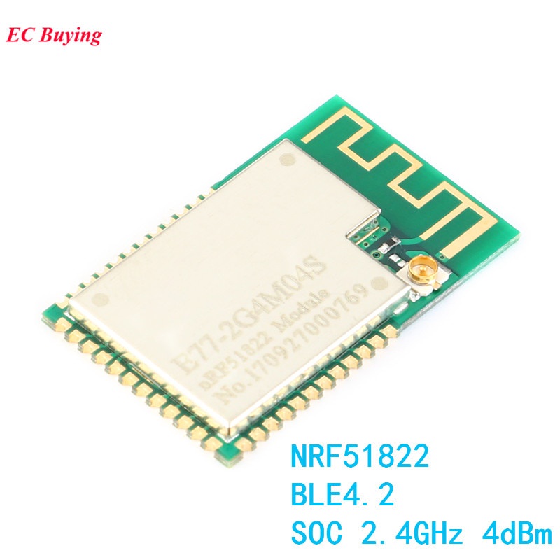 NRF51822 Wireless BLE 4.2 Module BLE4.2 SOC Development Board 2.4GHz 4dBm DIY Electronic Kit PCB