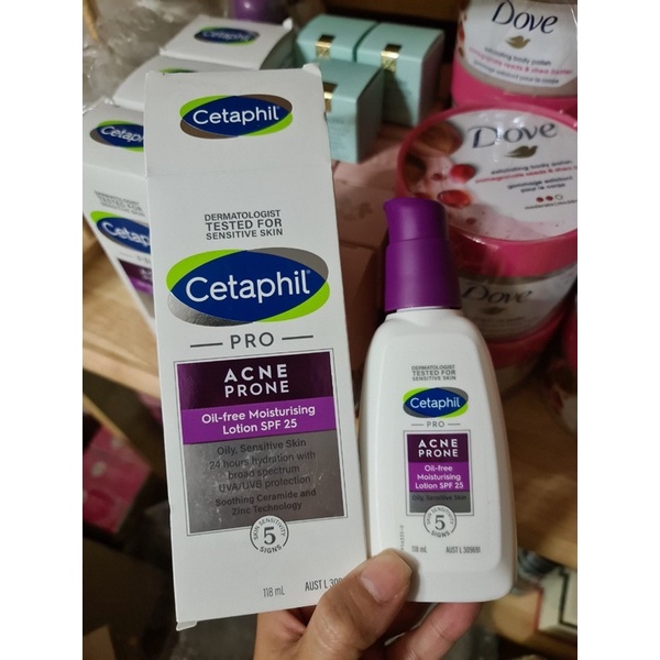 Kem chống nắng dành cho da mụn va da thường Cetaphil