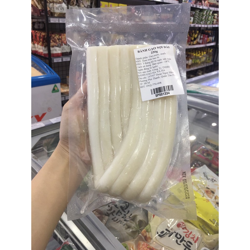 Bánh gạo sợi dài Tèobokki 250g