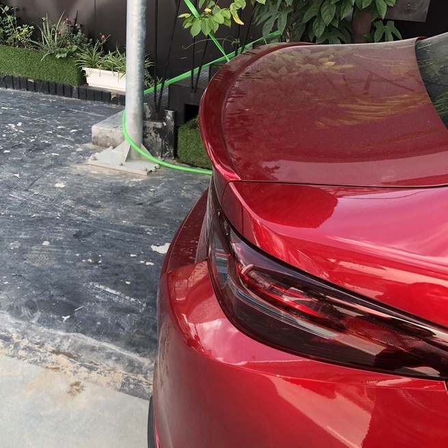 Đuôi gió thể thao, cánh lướt gió Xe Mazda 3 2020 2021 2022 sedan ( hàng mộc chưa sơn) + tặng kèm keo dính