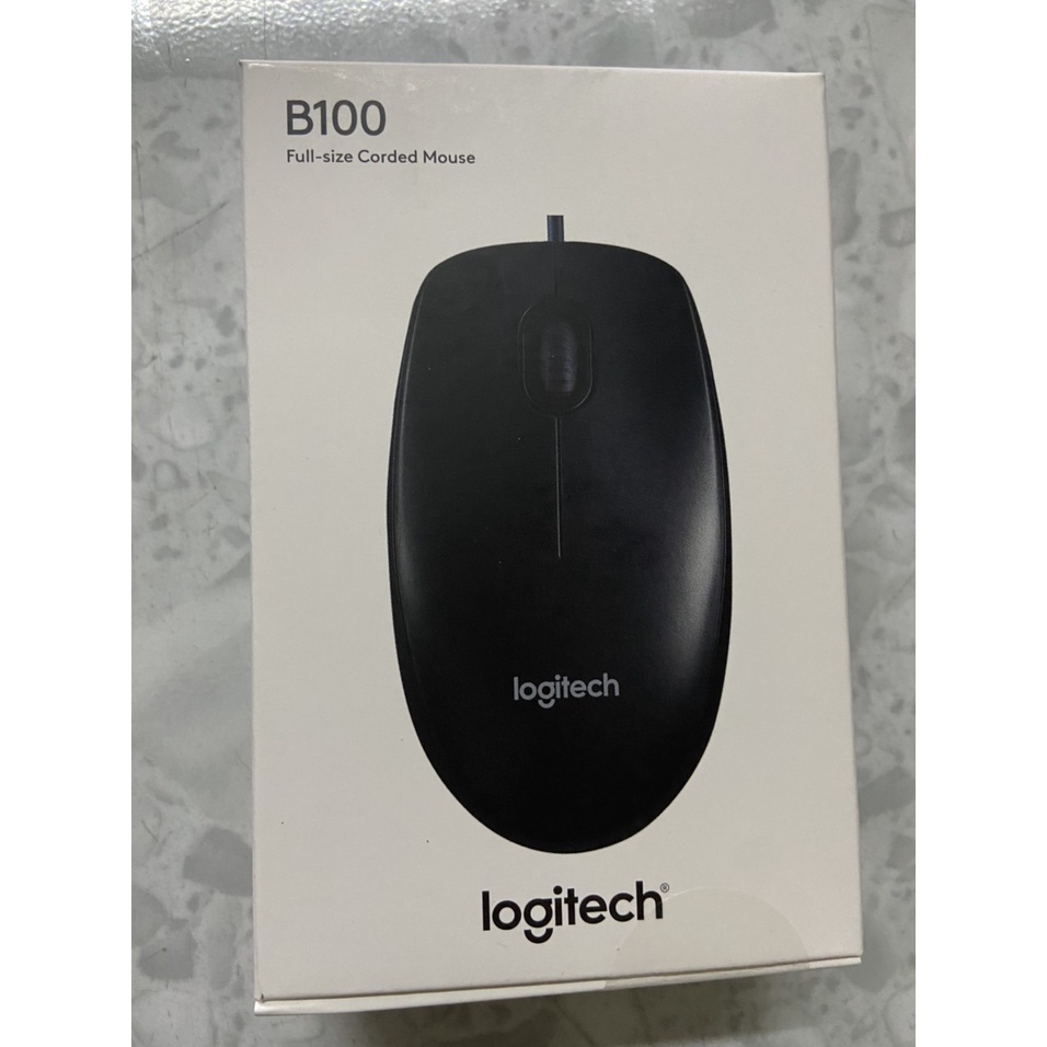 Chuột vi tính có dây Logitech B100 - hàng chính hãng bảo hành 36 tháng