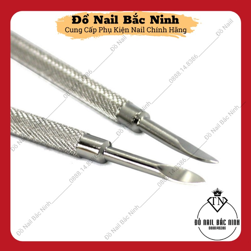 Cây Đẩy Da Nail , Sủi Da Chết , Móc Lấy Khóe Móng Tay Chân Inox Siêu Bền