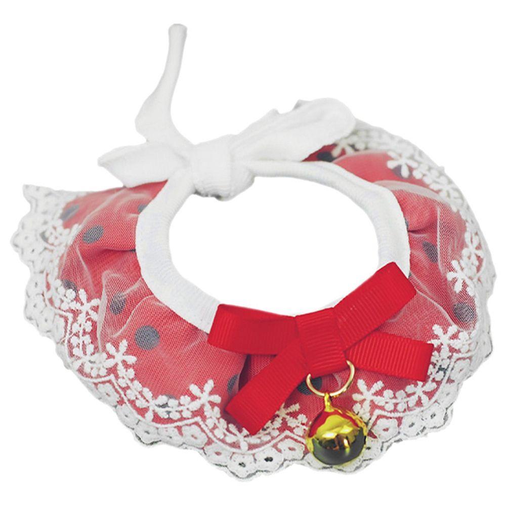 Khăn Choàng Cổ Chống Thấm Nước Có Chuông Hình Mèo AUGUSTINA