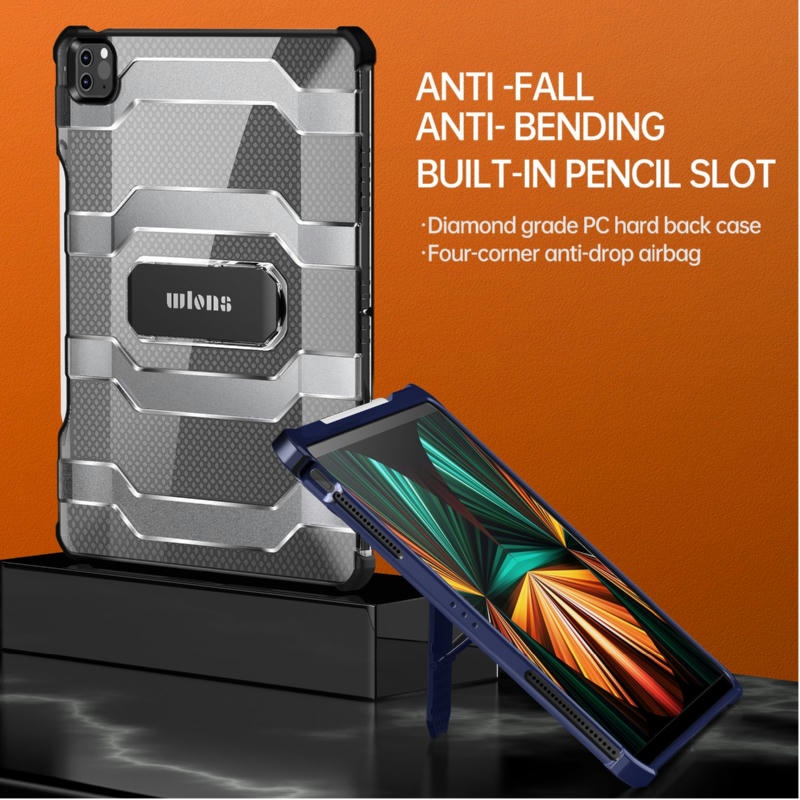 Bao Da Máy Tính Bảng INOVAGEN Có Chân Đế Và Ngăn Đựng Bút Cho Ipad 10 2022 Pad 7 8 9 Air 3 4 Air 5  Pro 11 12.9 '' Ốp