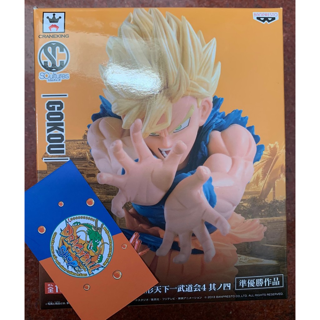 Combo Dragonball chính hãng Banpresto gotenks vegito ssj goku ui bardock goku blue rose goku blood