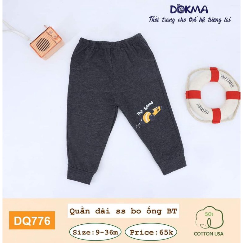 [Dokma] Quần dài bo gấu BT DQ776