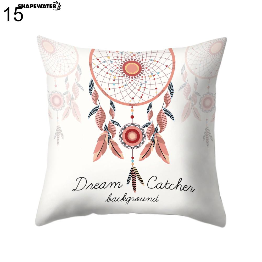 Gối tựa trang trí sofa , phòng ngủ , văn phòng. hình dreamcatcher