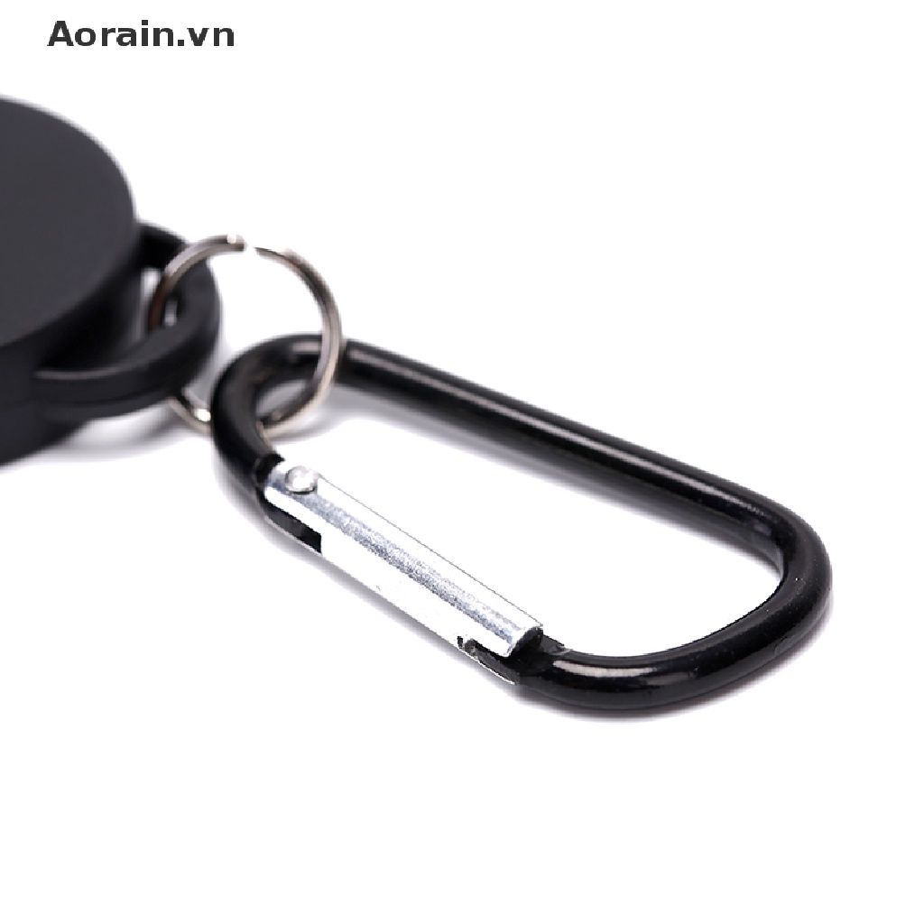 Móc Khóa Thép Màu Đen Nhỏ Gọn Tiện Dụng