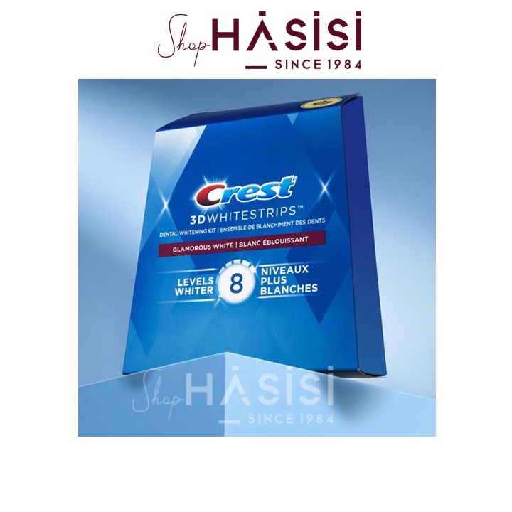 Miếng Dán Răng CREST - 3D Whitestrips Dental Whitening Kit 28 Strips: 14 Treatments (28 miếng 14 cặp)