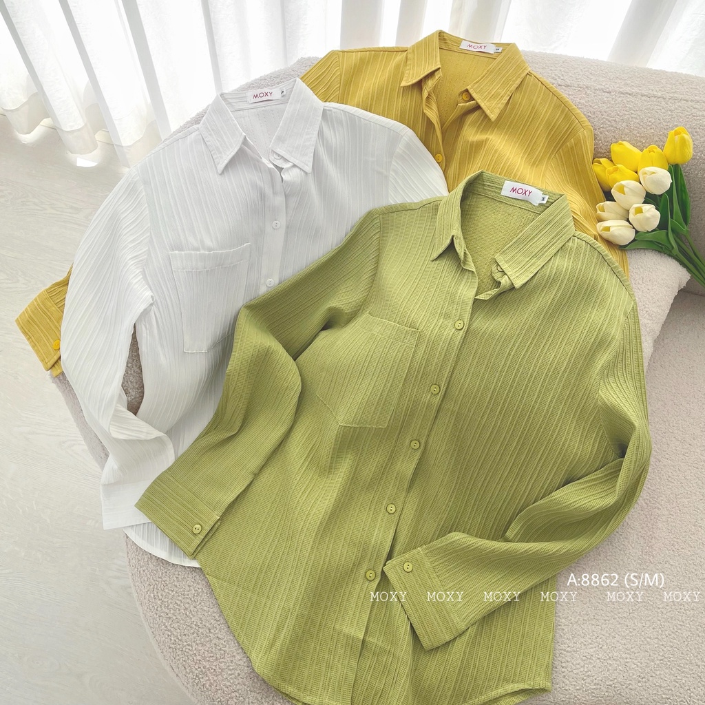 SP008862 - Áo somi gân