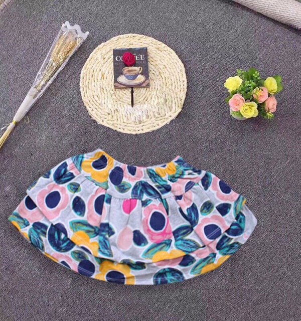 CHÂN VÁY KÈM CHIP CHO BÉ GÁI