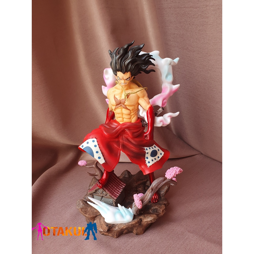 [Ảnh Thật] Mô Hình Figure Monkey D. Luffy Kimono Country Hezhi Snakeman- One Piece