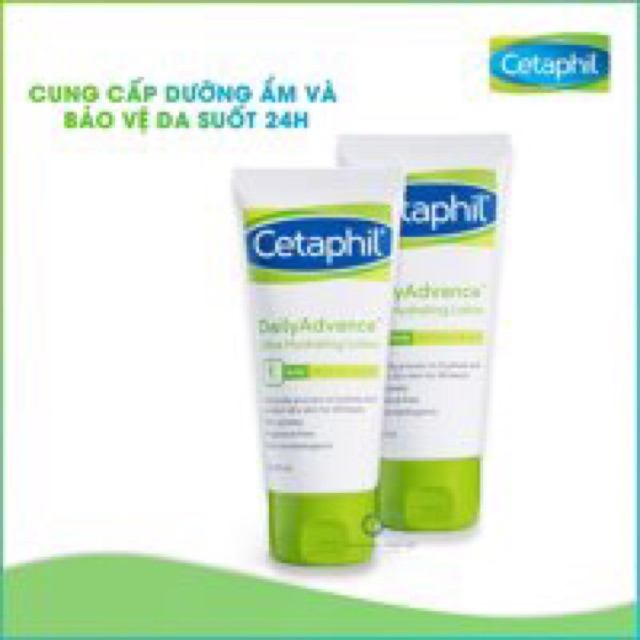 [Hàng Canada]Sữa dưỡng da khô chuyên sâu Cetaphil Daily Advance Ultra Hydrating Lotion (226g)