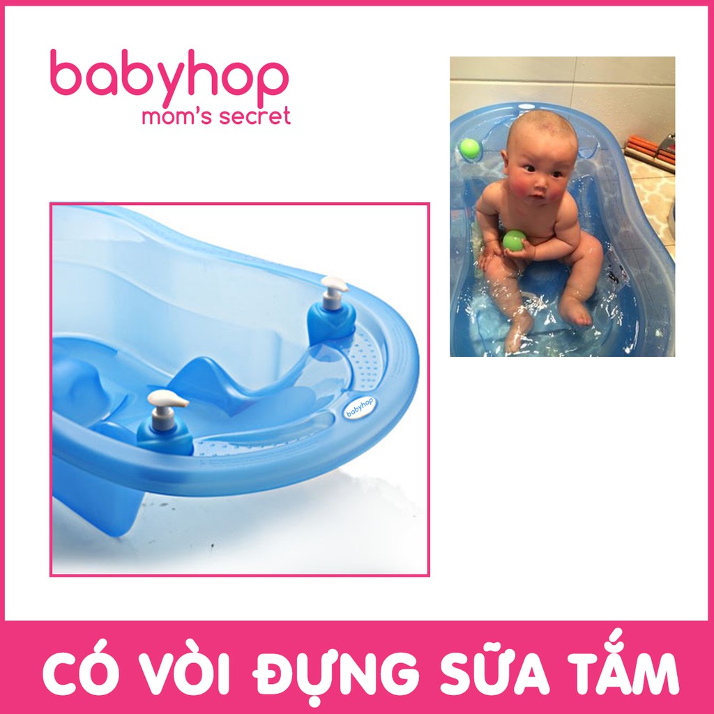 Chậu tắm cho bé Ergo của babyhop