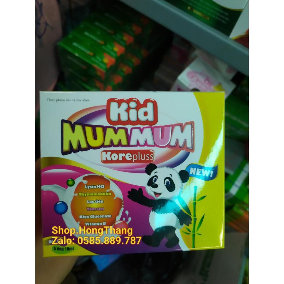 Kid MumMun Koreplus giúp bé ăn ngon ,ngủ tốt bé thông minh, hỗ trợ bé kén ăn, tăng cường miễn dịch, còi xương