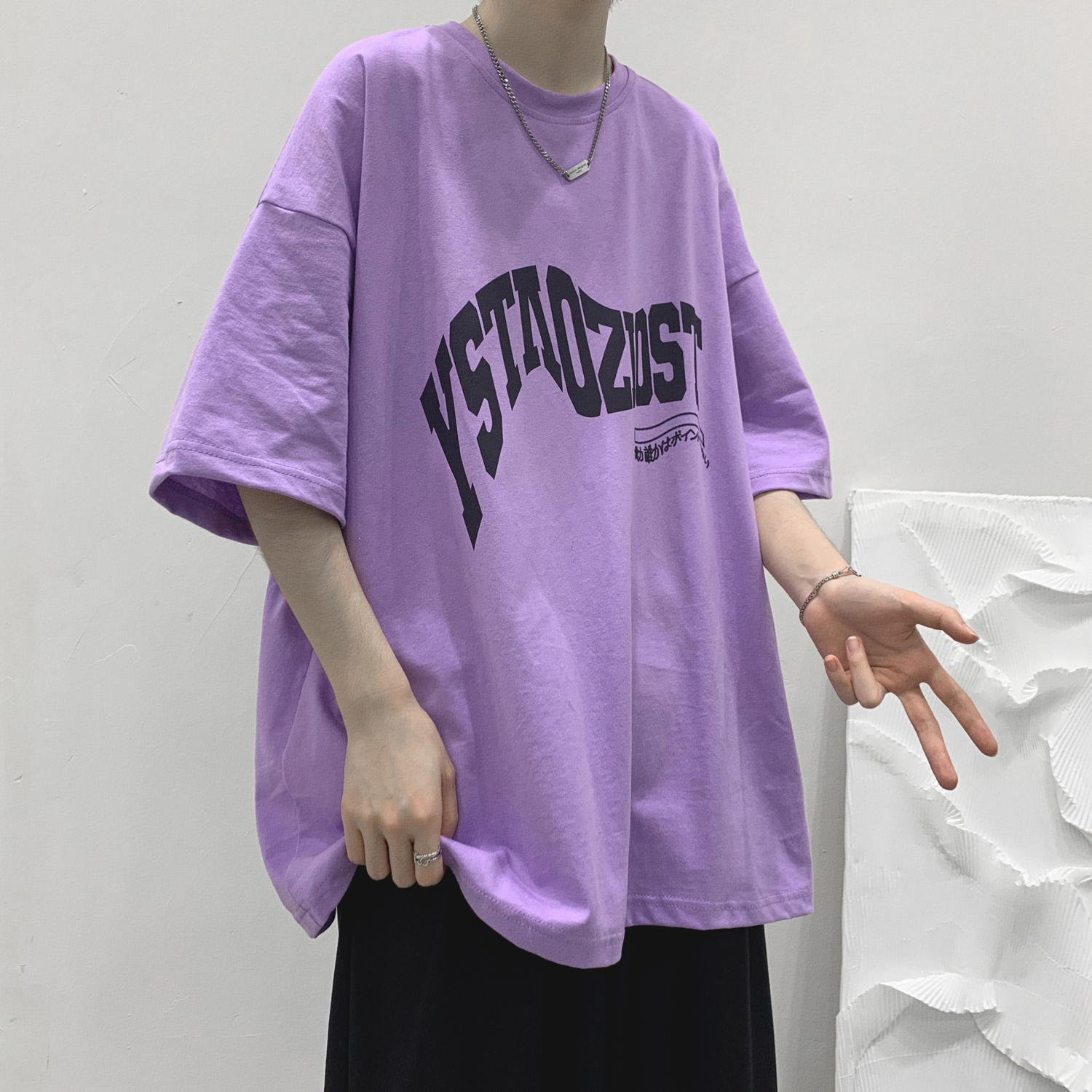 Áo Thun Nam Tay Ngắn In Chữ Trẻ Trung Thời Trang M-3Xl Với 5 Màu Tùy Chọn | BigBuy360 - bigbuy360.vn