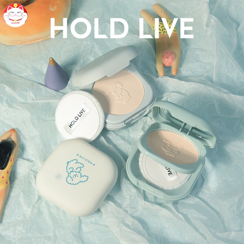 HOLD LIVE (Hàng Mới Về) Phấn Phủ Dạng Nén Mềm Mịn Che Khuyết Điểm Kiềm Dầu Chống Mồ Hôi Hl486