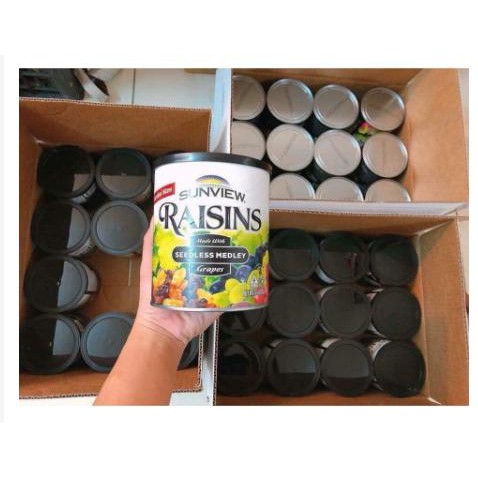 Nho Khô Mỹ Sunview Raisins 425g (Thập Cẩm) Date 2020