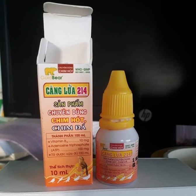 Căng Lửa 214 Gấu Vàng - Sản Phẩm Chuyên Dụng Cho Chim Hót, Đá